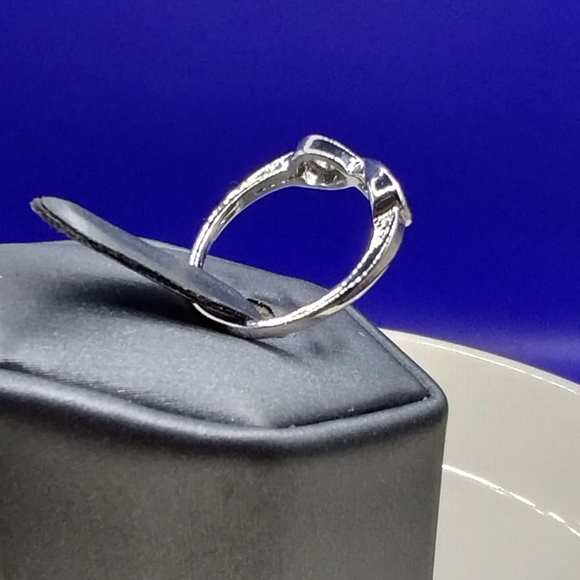 925 Infinity Symbol Ring - Picture 2 of 8